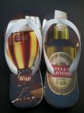 Chinelo Estampa Cerveja Stella