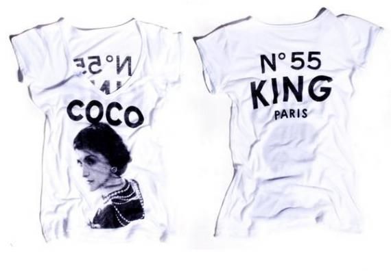 Camisa Homenagem a Coco Chanel