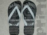 Chinelo Estampa Jack Daniels